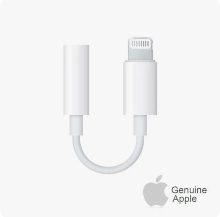 Original Apple OEM Lightning to 3.5mm Headphone Adapter Cable- Official White Colour (MMX62AM/A) - Super Savings Technologies Co.,LTD Original Apple OEM Lightning to 3.5mm Headphone Adapter Cable- Official White Colour (MMX62AM/A) - Super Savings Technologies Co.,LTD